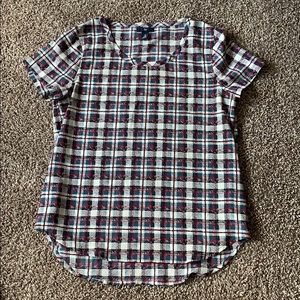 GAP Plaid Blouse